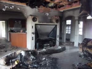 Fire Damage Home